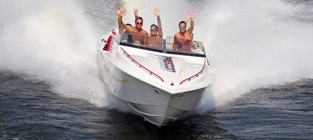 Baja, Fountain And Donzi Brand Celebration At 60 Boats And Building