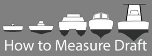 How to measure the draft of a boat