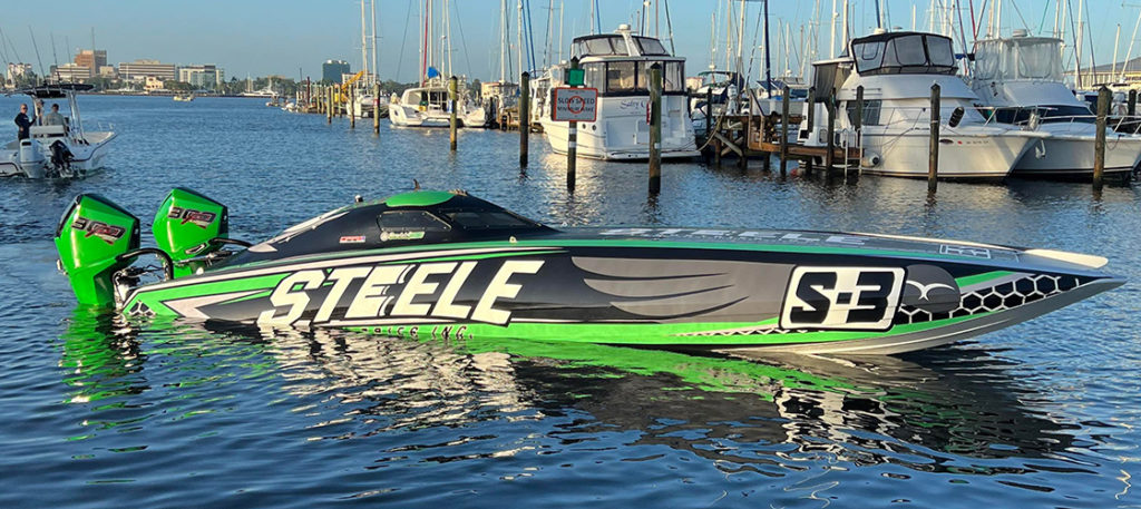 Super Stock Steele Team To Debut New Dubai-Built Raceboat In St. Clair