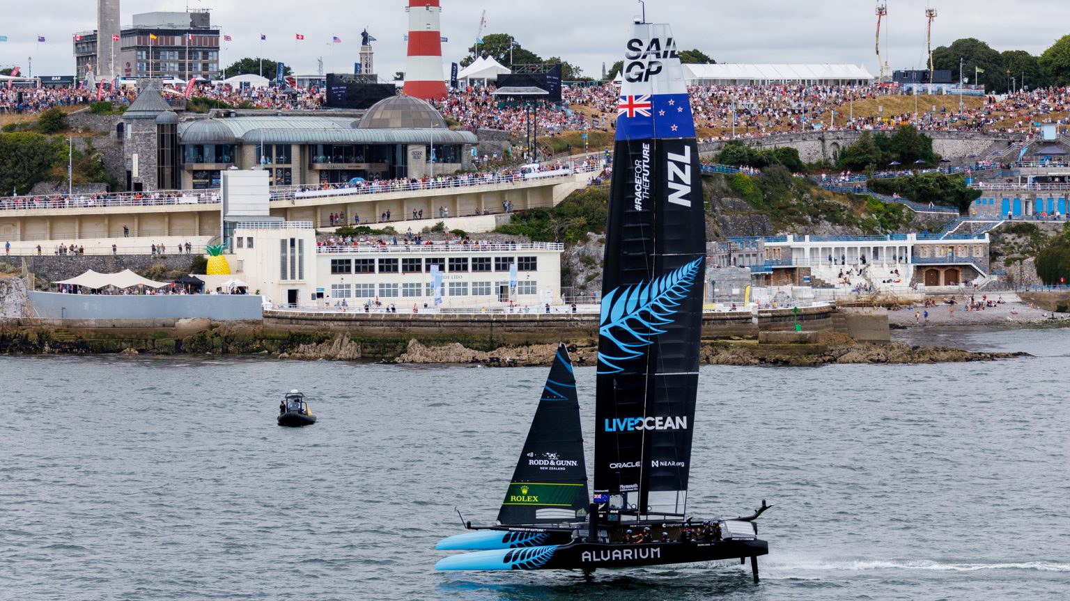 Burling and Co finally pick up a win in SailGP