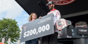 Spencer Shuffield Wins MLF Tackle Warehouse Championship on the St. Lawrence River