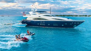 Go big or go home: Can a 105ft superyacht really cost less to run than a 57ft sportscruiser?