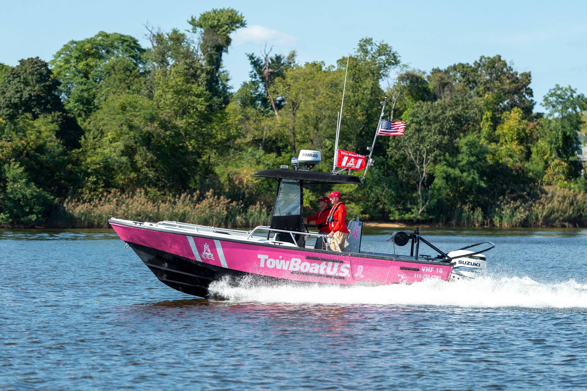 TowBoatUS Vessels Go Pink to Promote Breast Cancer Awareness