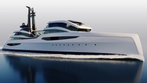 Feadship EXPV: Double deckhouse concept revealed at FLIBS 2022