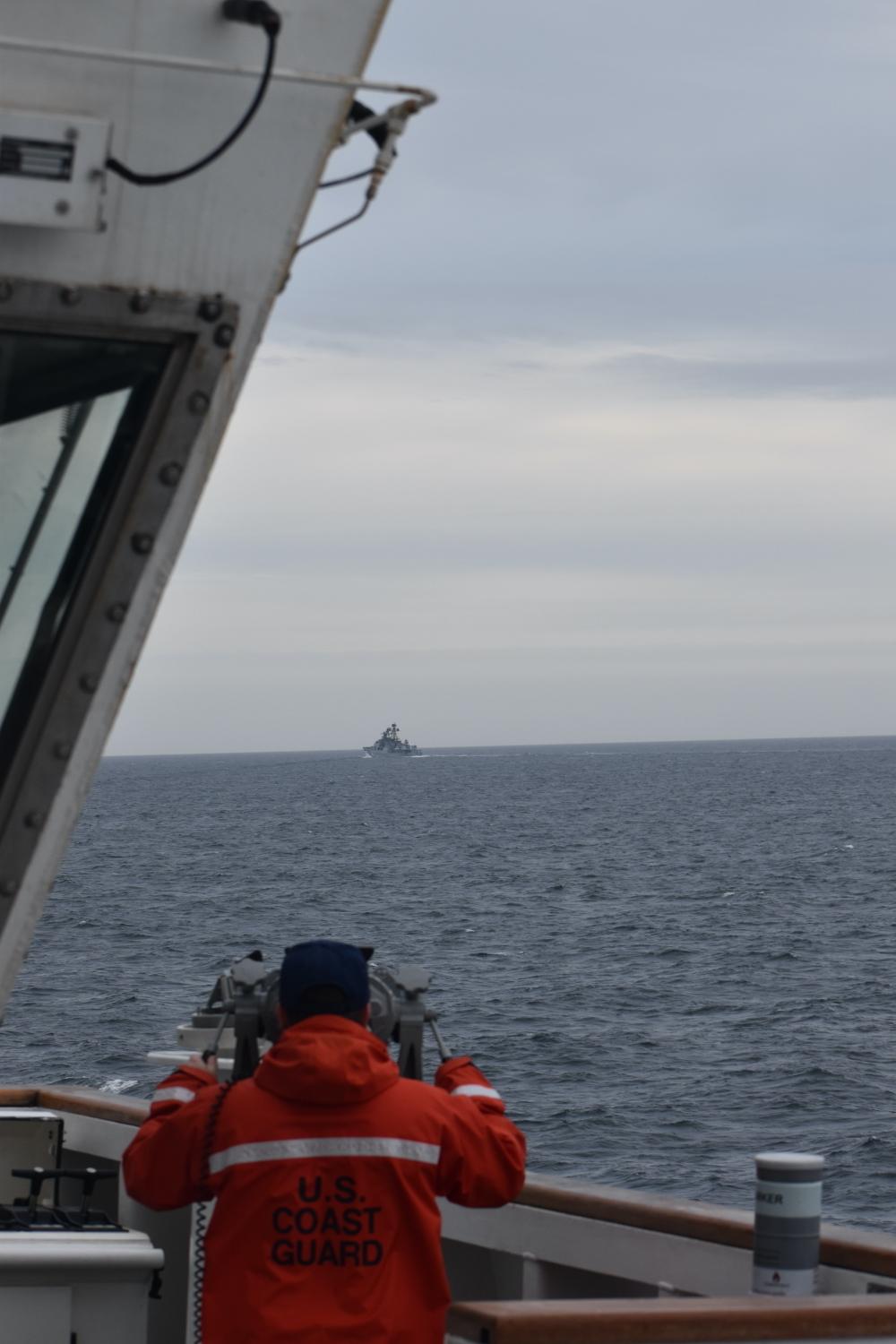 Coast Guard Encounters Russian, Chinese Ships Near Alaska