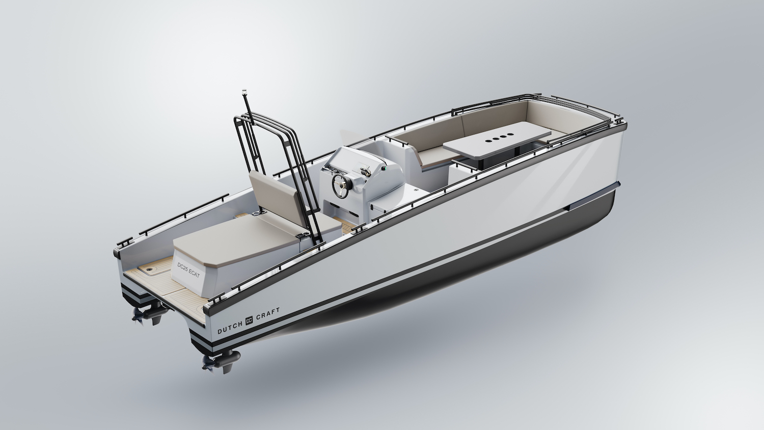 DutchCraft to Launch Electric Catamaran Dayboat
