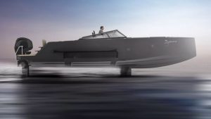 Iguana Foiler first look: French yard launches world’s first amphibious electric boat