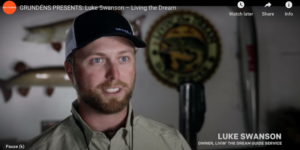 Luke Swanson Fishing Guide Living the Dream