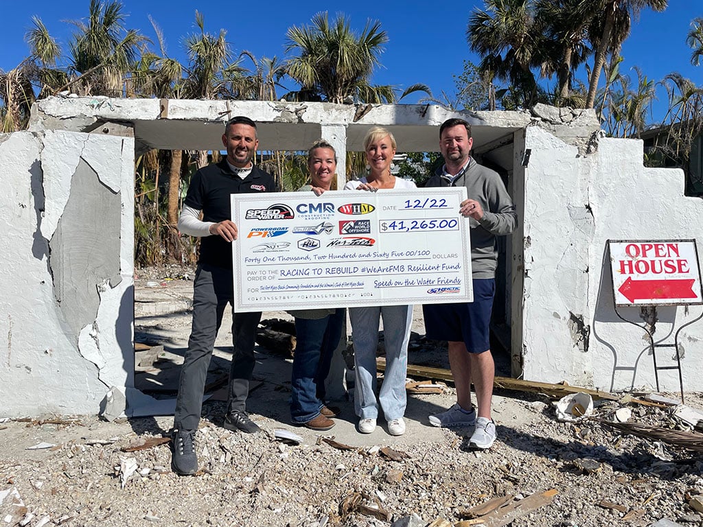 Gallery Of The Week: ‘Racing To Rebuild’ Fort Myers Beach Donation Presented