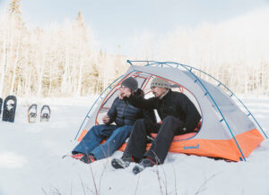 Leave No Trace While Winter Camping