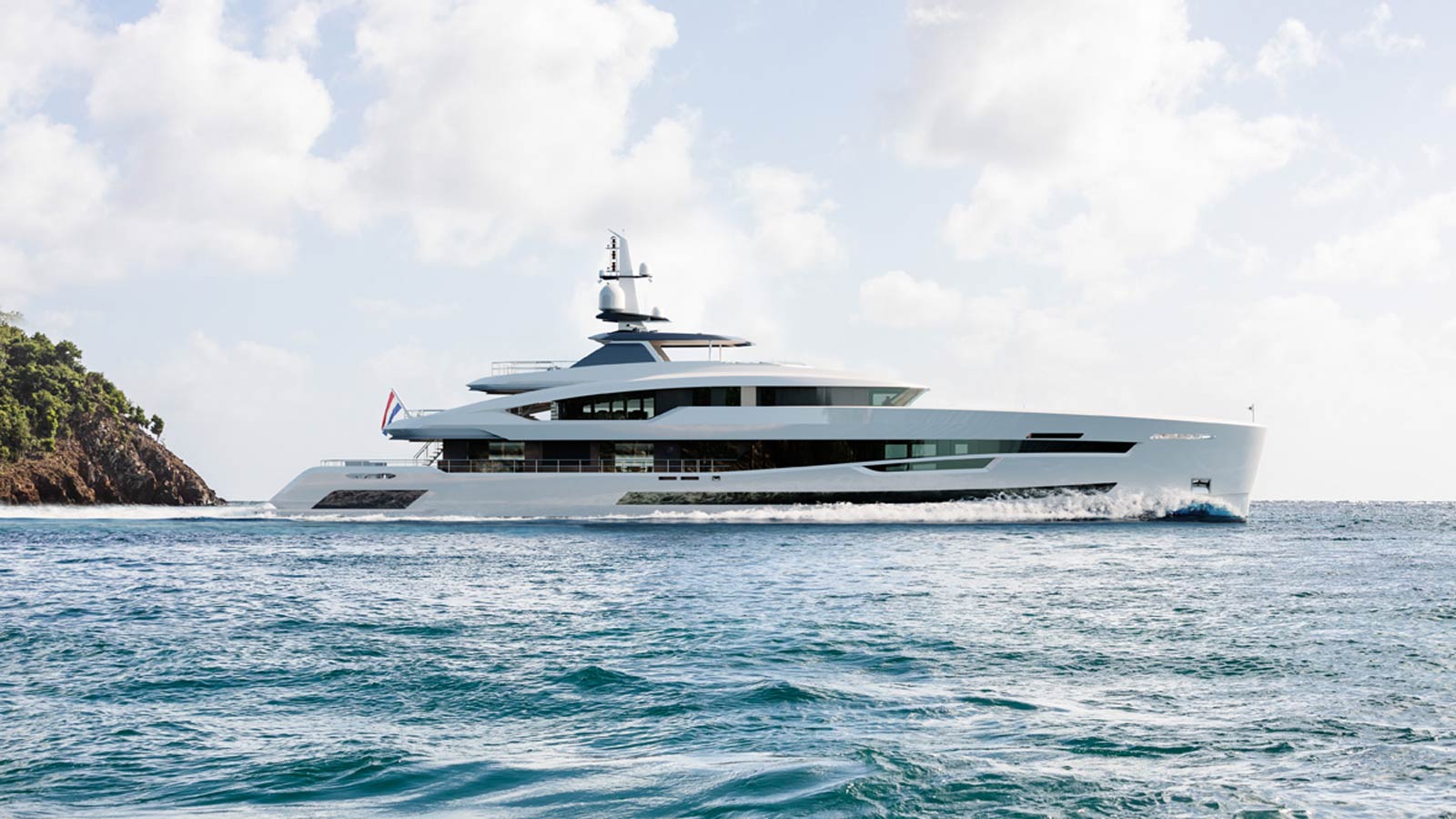 YN 20457 Project Update: Akira, 57m superyacht, hull and superstructure joined together!