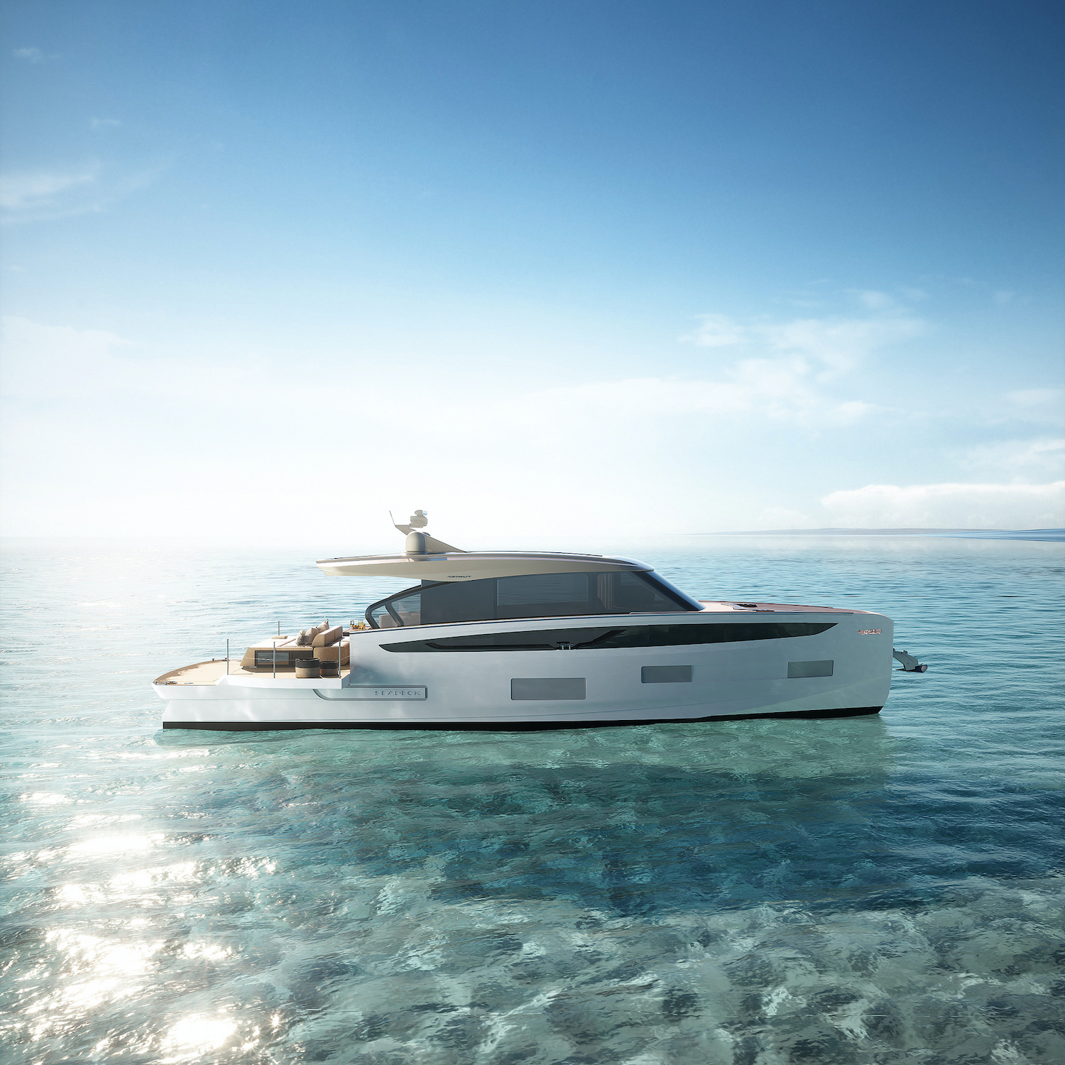 Azimut’s New Seadeck Series Delivers Hybrid and New Technolgies