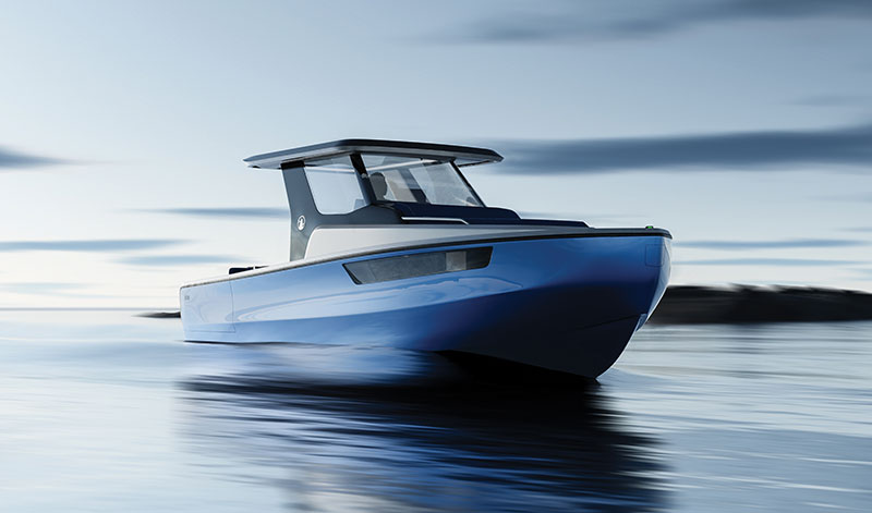 Blue Innovations Group Announces New All-Electric Boat