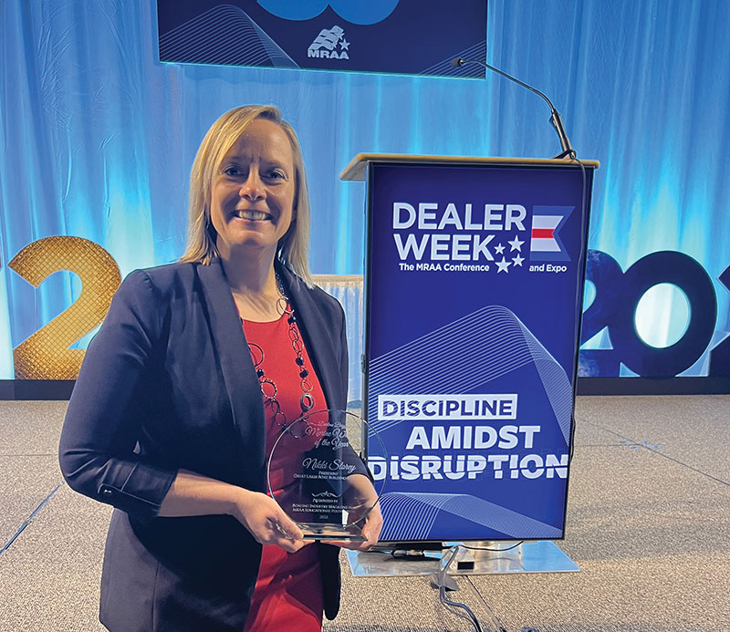 GLBBS’ Nikki Storey Awarded Darlene Briggs Marine Woman of the Year