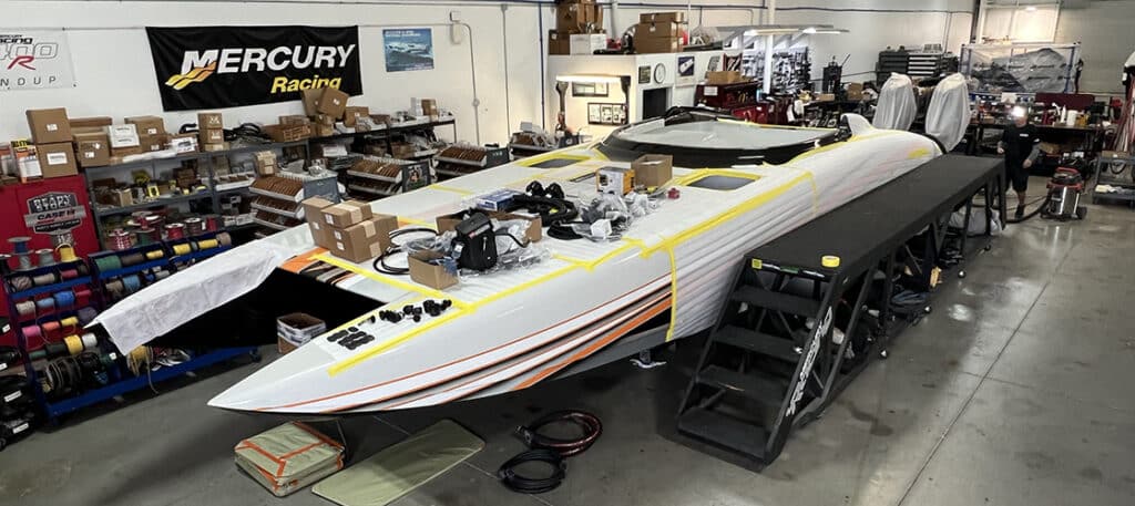 Grant’s Signature Racing Rigging New 36-Foot Doug Wright Cat For First-Time Client
