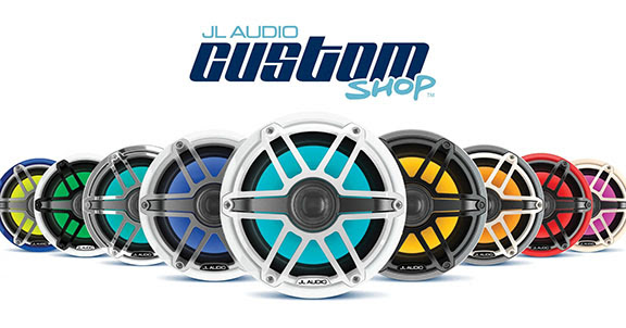 JL Audio Custom Shop Lets Customers Personalize and Order Factory Customized M6 and M7 Marine Speakers and Subwoofers