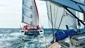 The ‘easy’ way to sail across the Atlantic?