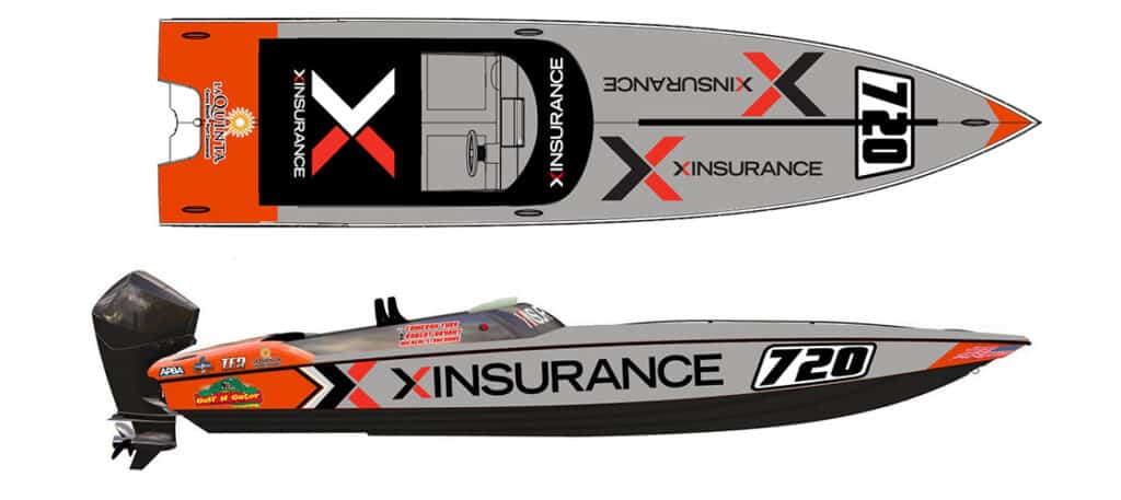 XINSURANCE Digs Deeper Into Offshore Racing With Two-Boat Turk Family Racing Sponsorship