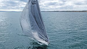 Double handed sailing skills: Furling sails