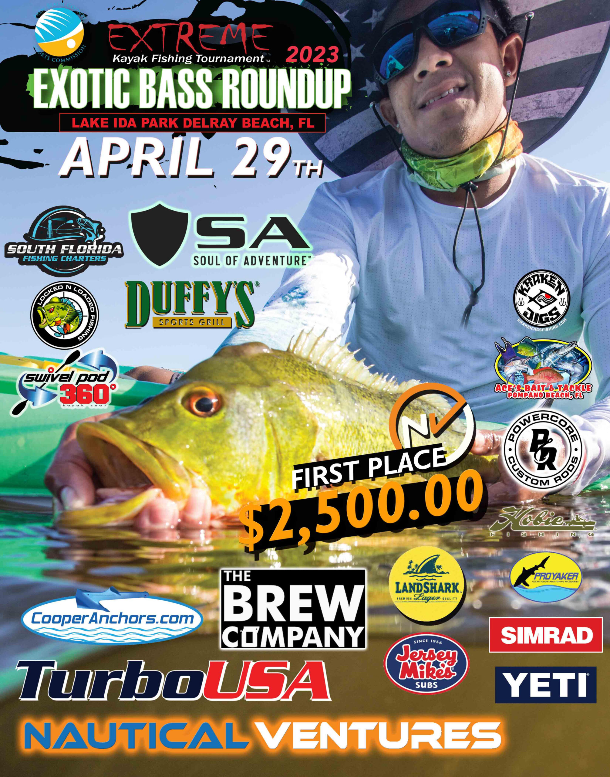 EXTREME KAYAK FISHING TOURNAMENT EXOTIC BASS ROUNDUP