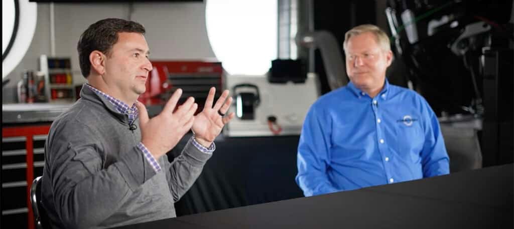 Harris And Tomlinson Talk Fountain, Mercury Racing In New Water Street Confidential Episode