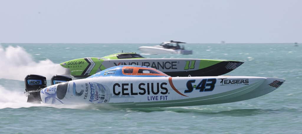 New CELSIUS Energy Drink Flavors And More Celebrated In Ignite Super Stock Raceboat Graphics
