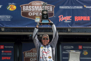 Kemp completes wire-to-wire victory at Bassmaster Open on Buggs Island Reservoir
