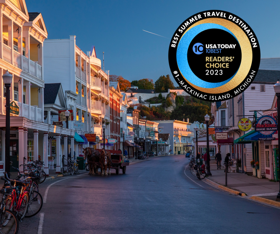Mackinac Island Awarded Best Summer Travel Destination