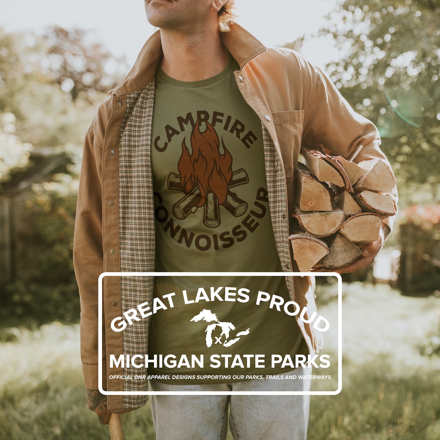 Michigan DNR Partners with Traverse City Company for New, Fun State Parks Gear